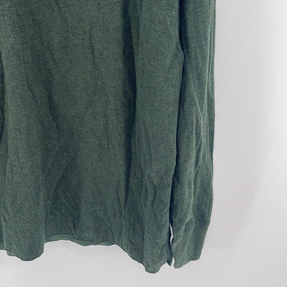 L. L. Bean River Driver cotton wool blend long sleeve pullover base layer top L - Picture 4 of 6